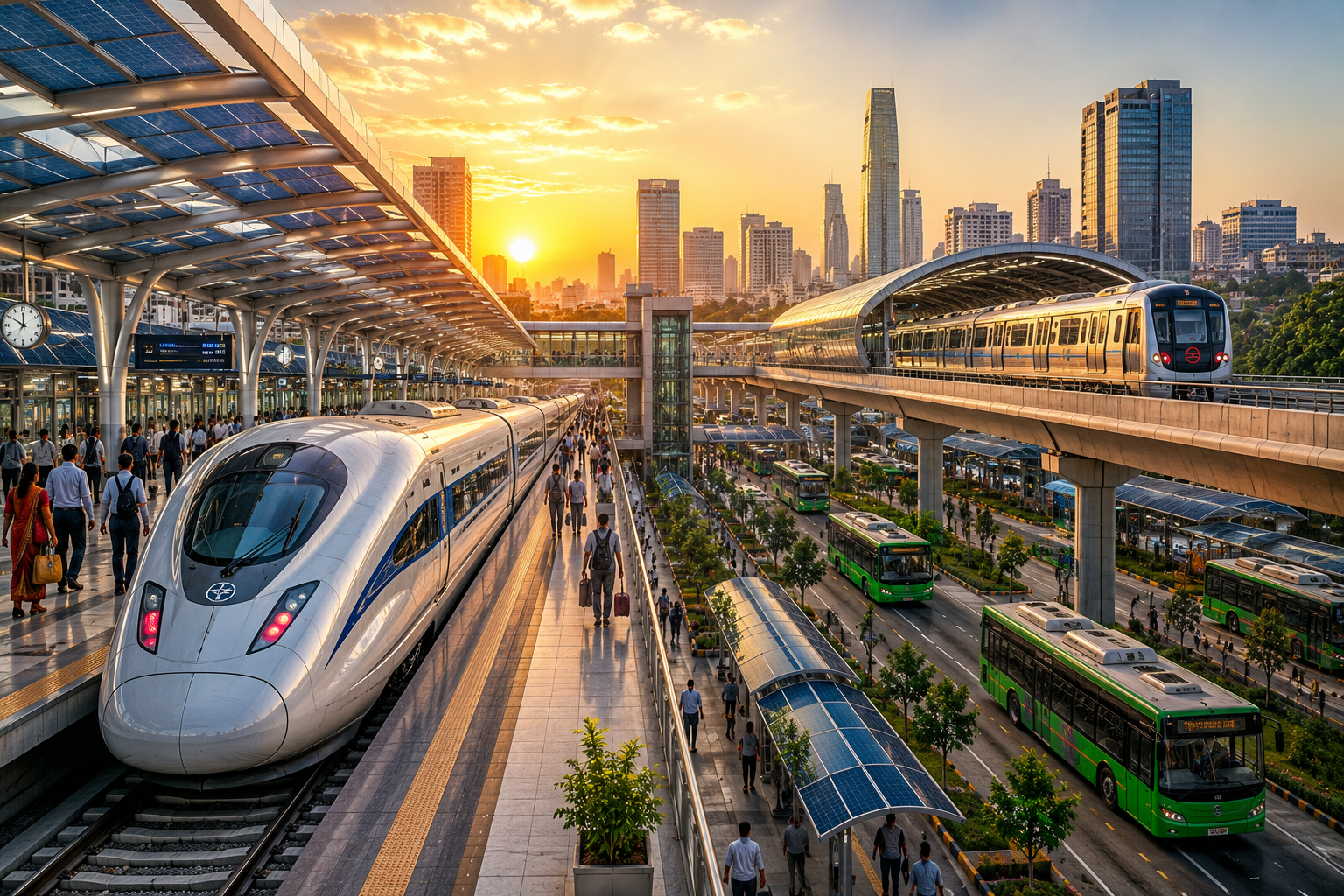 India Accelerates High-Speed Rail and Metro Expansion to Transform Urban Transportation
