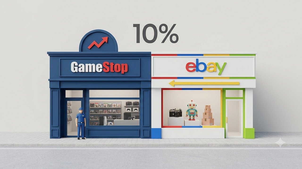 GameStop Tightens Grip On eBay With Nearly 10% Ownership