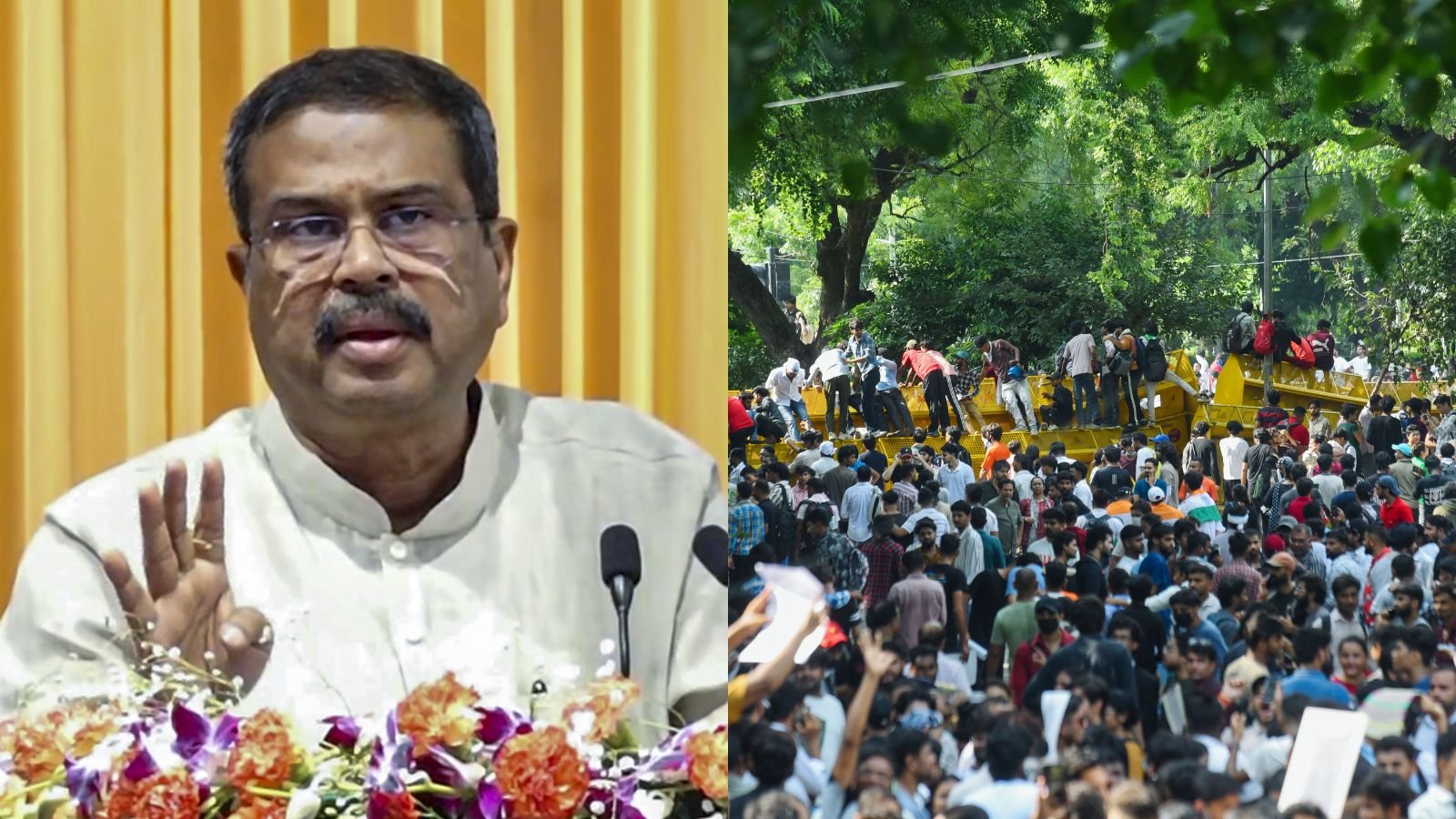 Dharmendra Pradhan Resigns As Education Minister Amid CJP Protests