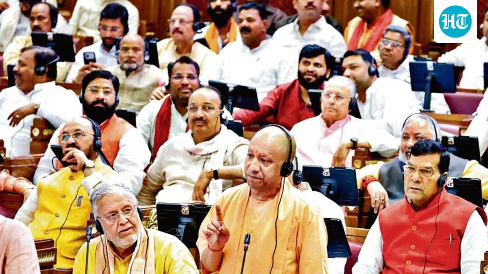 Amid Opposition protests, UP govt presents  ₹59,019.54 crore supplementary budget