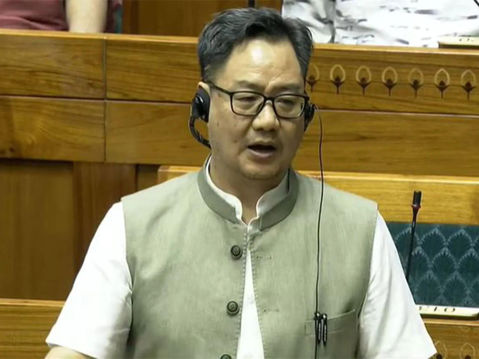 Special Parliament session from Aug 16-18 on Women's Reservation, Delimitation Bills: Kiren Rijiju